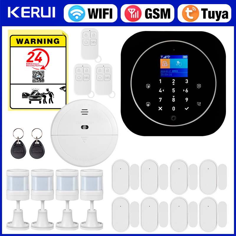 Smart Home Automation Diy - KERUI G12 Wireless Tuya Home Alarm