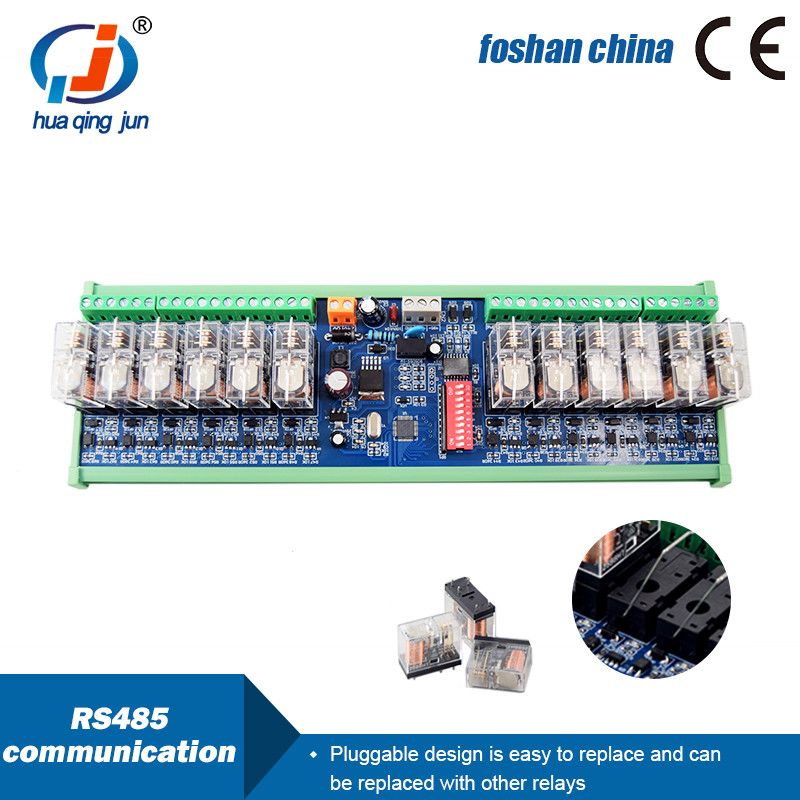 QINGJUN 12-Channel RS485 Commu - Home Automation Industry ulasan dan harga