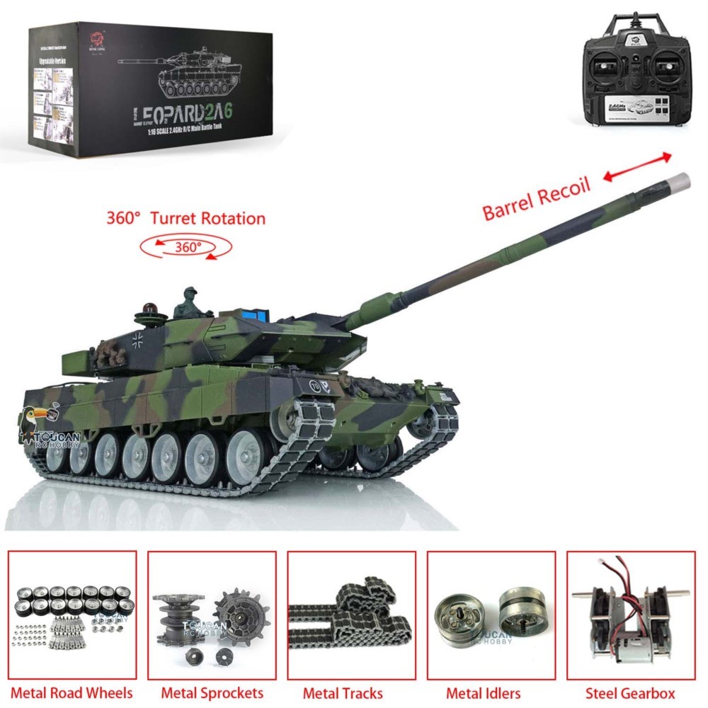 HENG LONG 1/16 RC Tank 7.0 Leo - Home Automation Tutorial ulasan dan harga