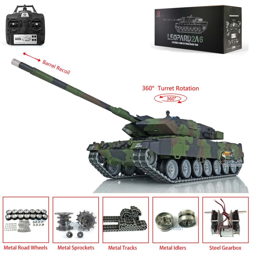 HENG LONG 1/16 RC Tank 7.0 Leo - Home Automation Tutorial ulasan dan harga