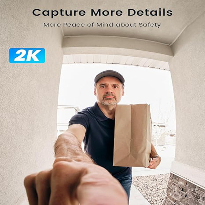 ieGeek 2K Doorbell Camera Wire - Smart Doorbell Wired ulasan dan harga