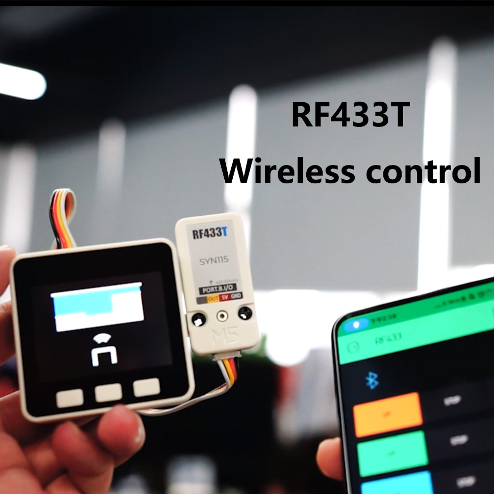 M5Stack Unit RF433T/RF433R IoT - Diy Home Automation System ulasan dan harga