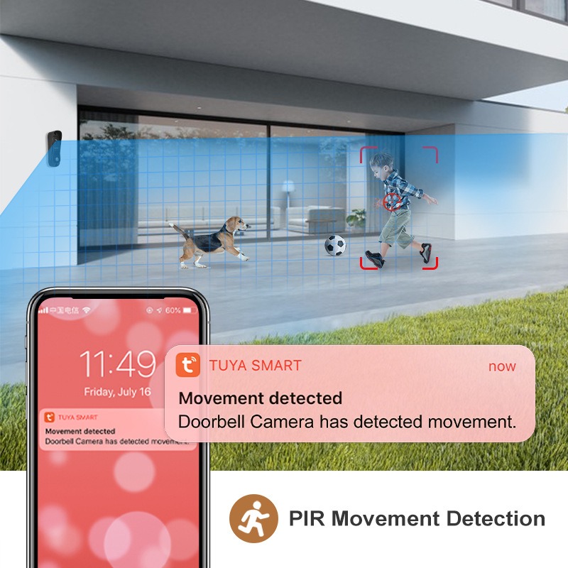 Smart Home 7 Inch WiFi Video D - Smart Doorbell Wired ulasan dan harga